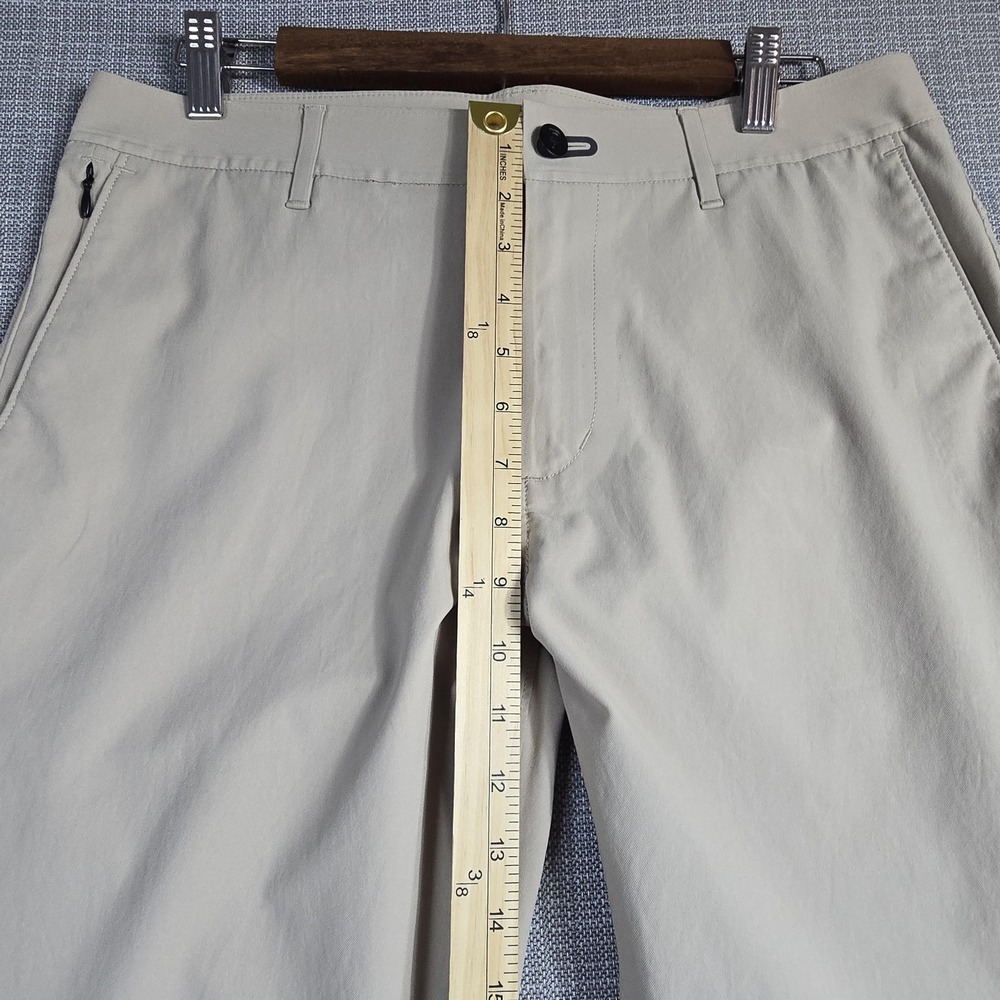 Public‎ Rec Pants Mens 32x27 Beige Performance Chino Tapered Casual Pockets - Picture 4 of 14